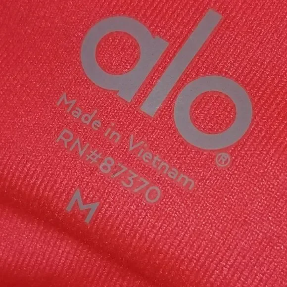 Alo Yoga Medium Orange low Waist Airlift Legging. - Picture 7 of 14